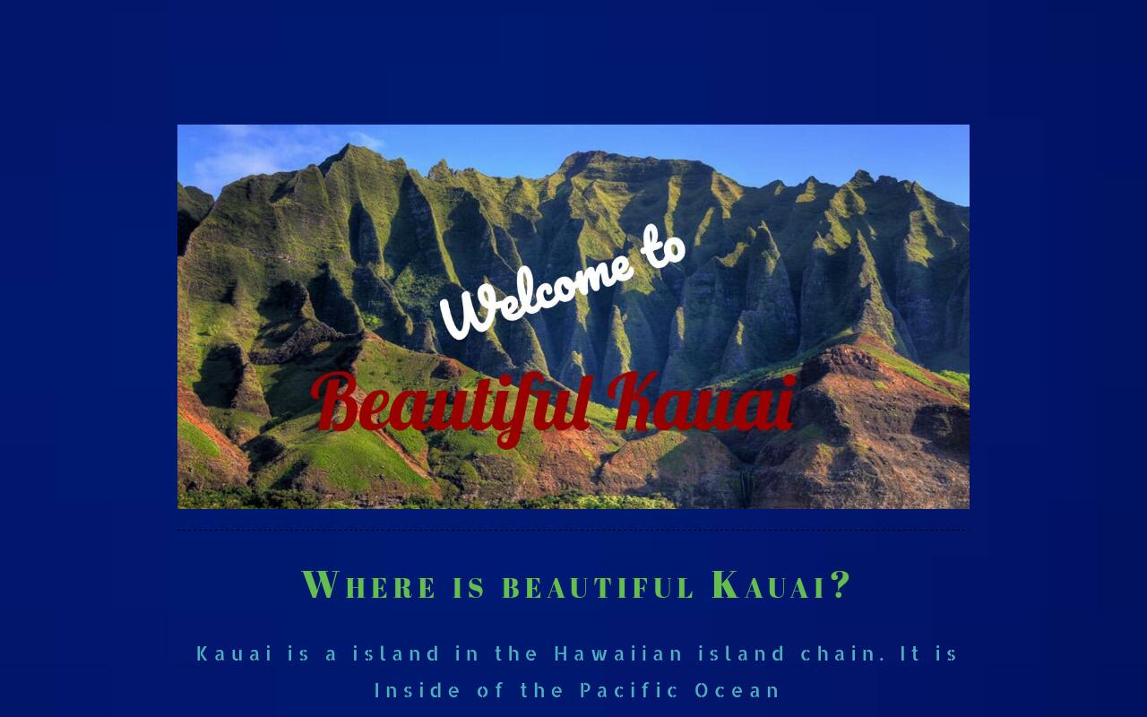 Carrd profile picture for @kauai